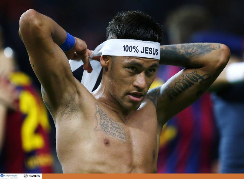 Per Neymar la prima. Reuters